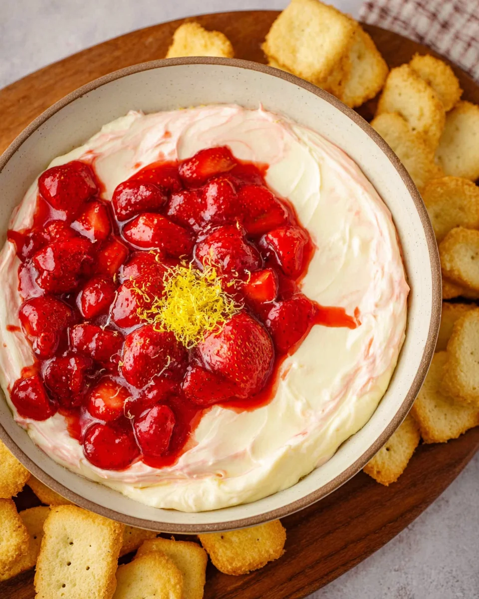 Strawberry Cream Cheese Dip 33 Strawberry Cream Cheese Dip