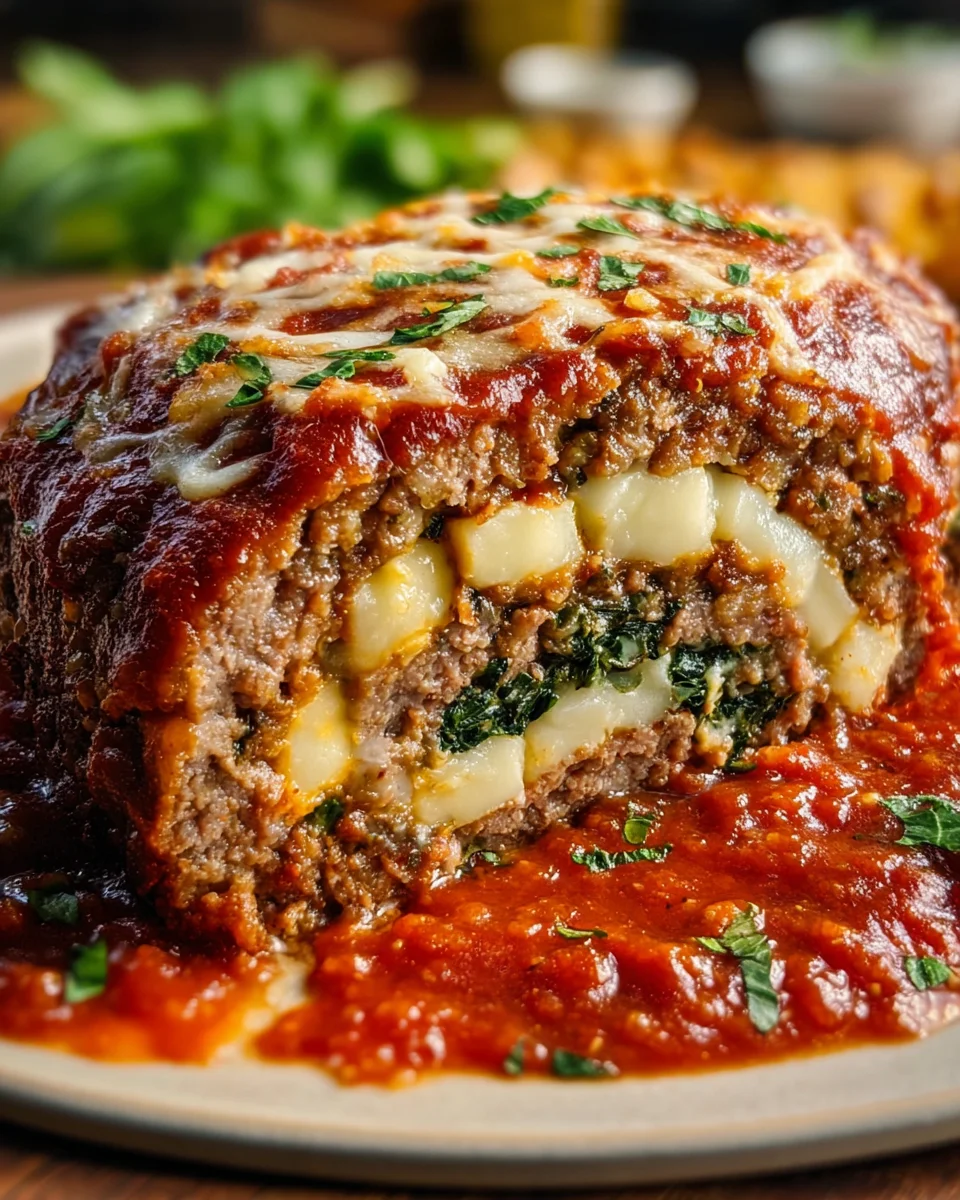 Stuffed Italian Meatloaf 23 Stuffed Italian Meatloaf