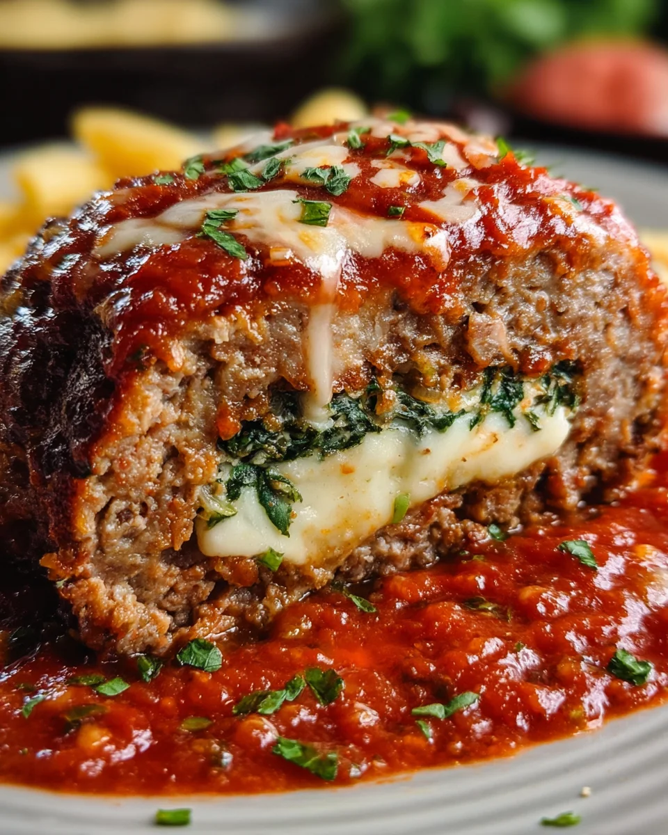 Stuffed Italian Meatloaf 20 Stuffed