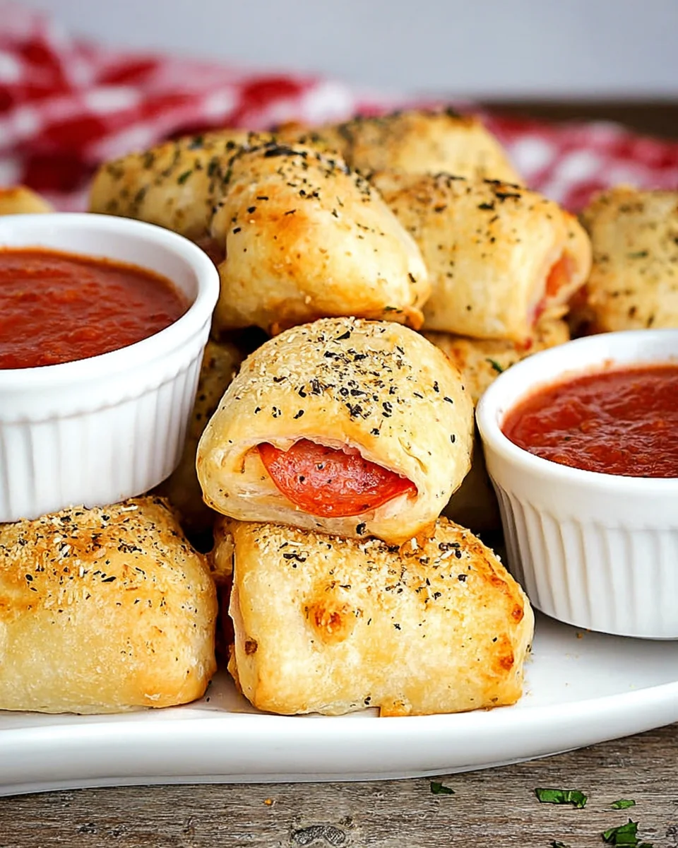 Stuffed Pizza Rolls