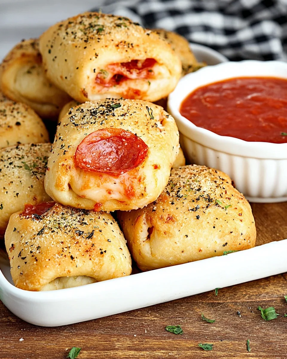 Stuffed Pizza Rolls 16 Stuffed