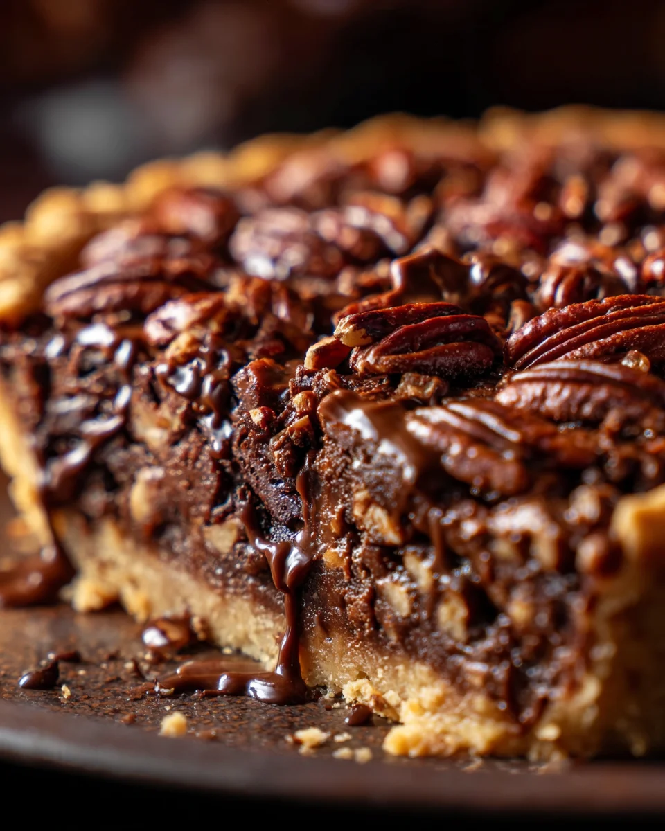 Texas Chocolate Pecan Pie