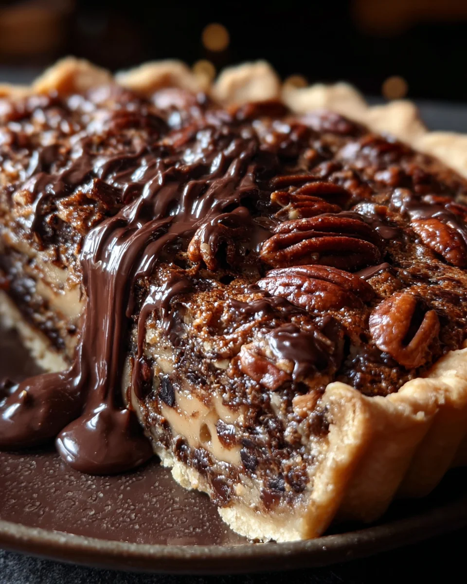 Texas Chocolate Pecan Pie 22 Texas