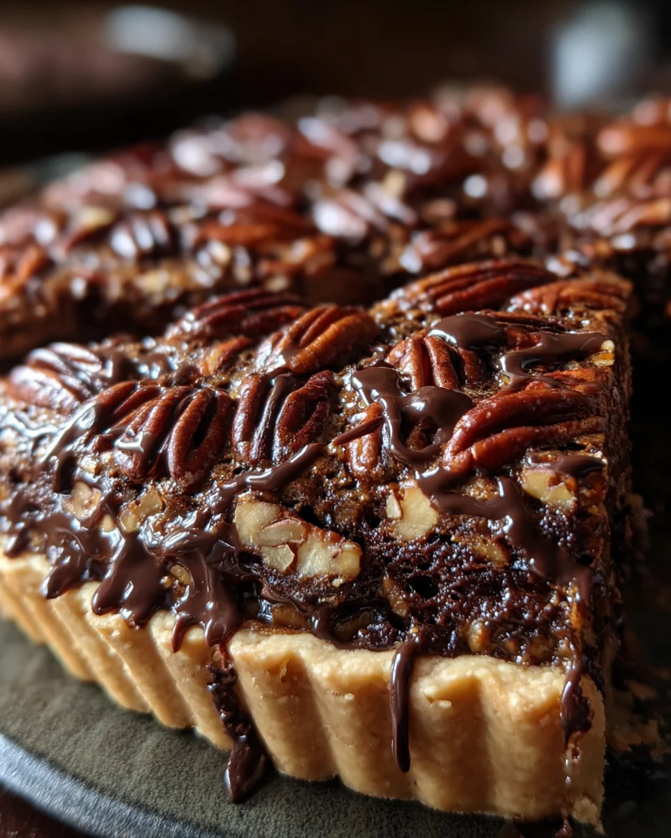 Texas Chocolate Pecan Pie 23 Texas