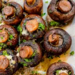The BEST Baked Mushrooms