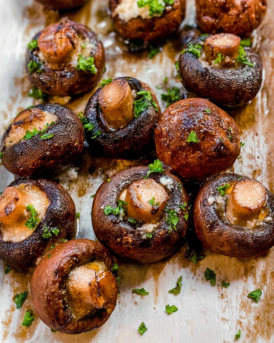 The BEST Baked Mushrooms 20 The