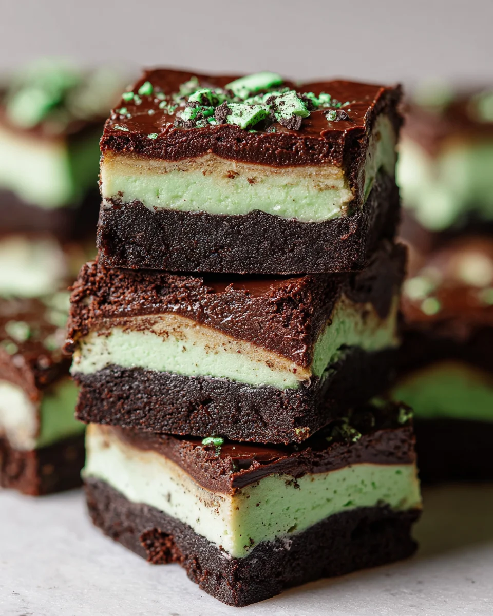 Ultimate Mint Brownies
