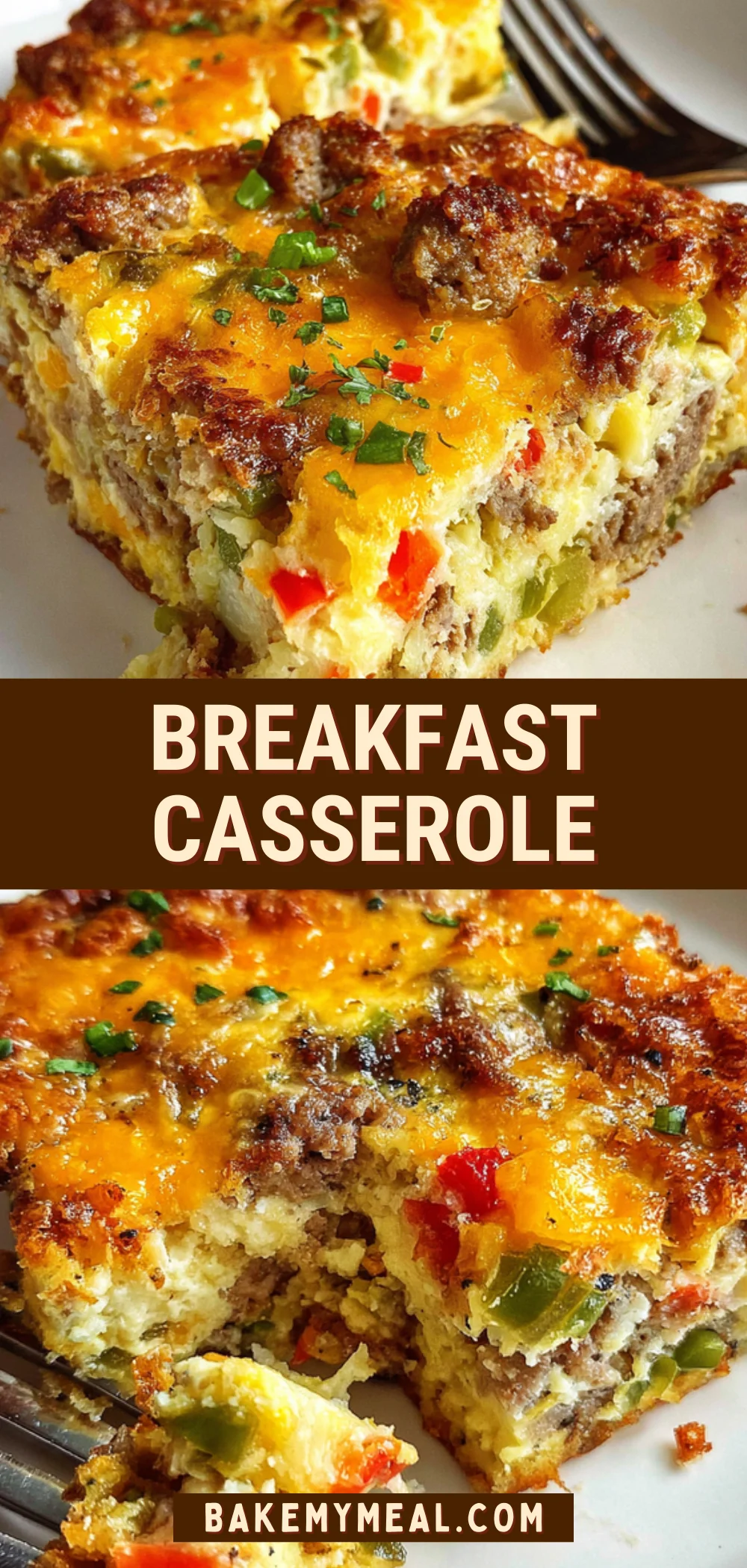 Breakfast Casserole 20 Pinterest Hidden Image