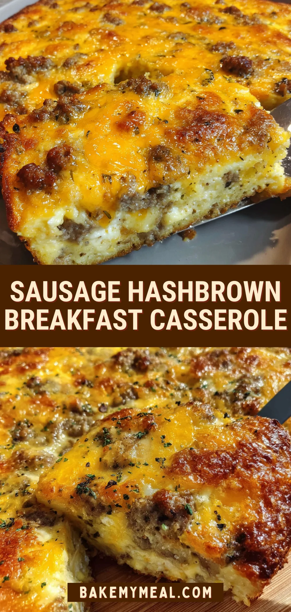Sausage Hashbrown Breakfast Casserole 19 Pinterest Hidden Image