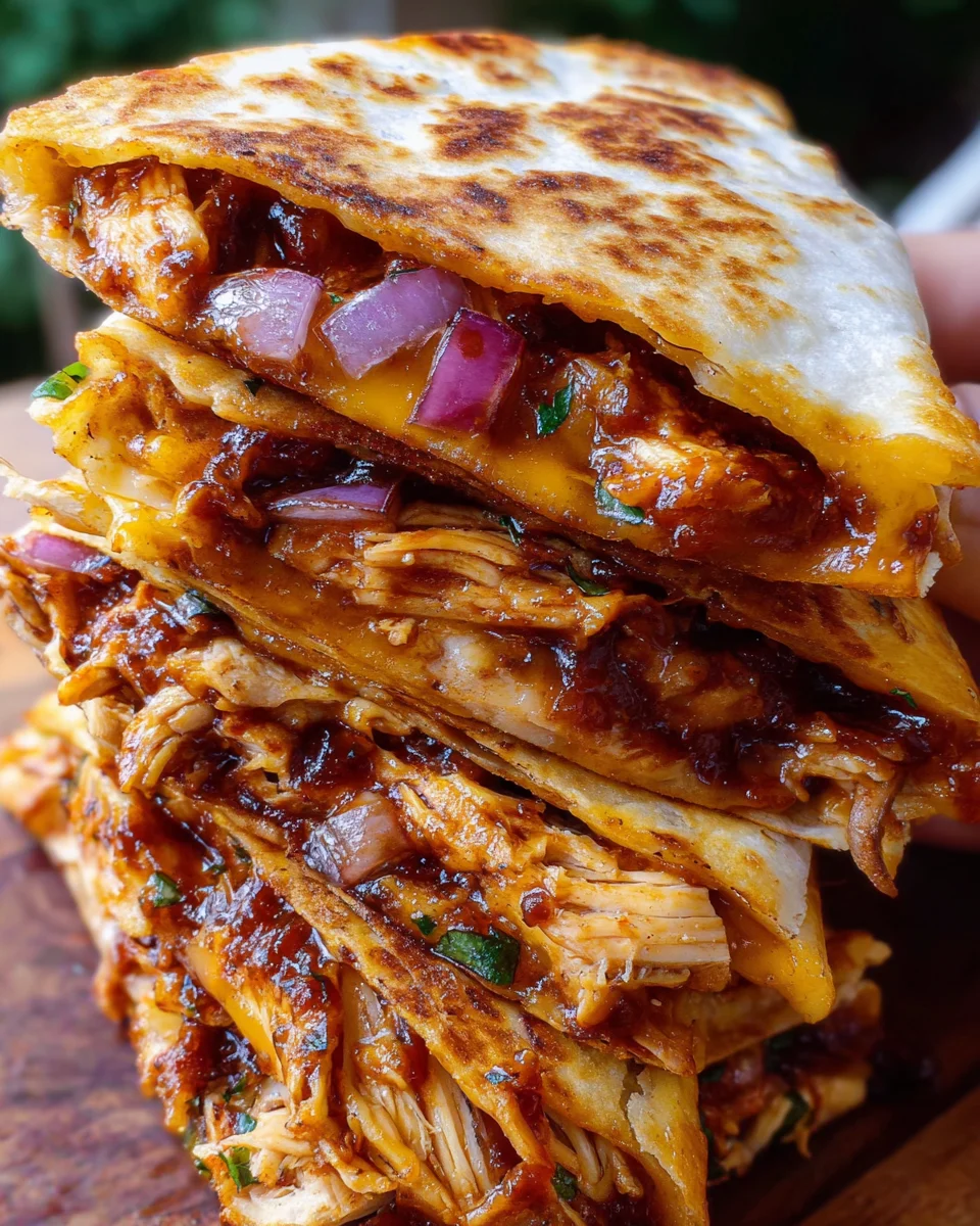 BBQ Chicken Quesadilla