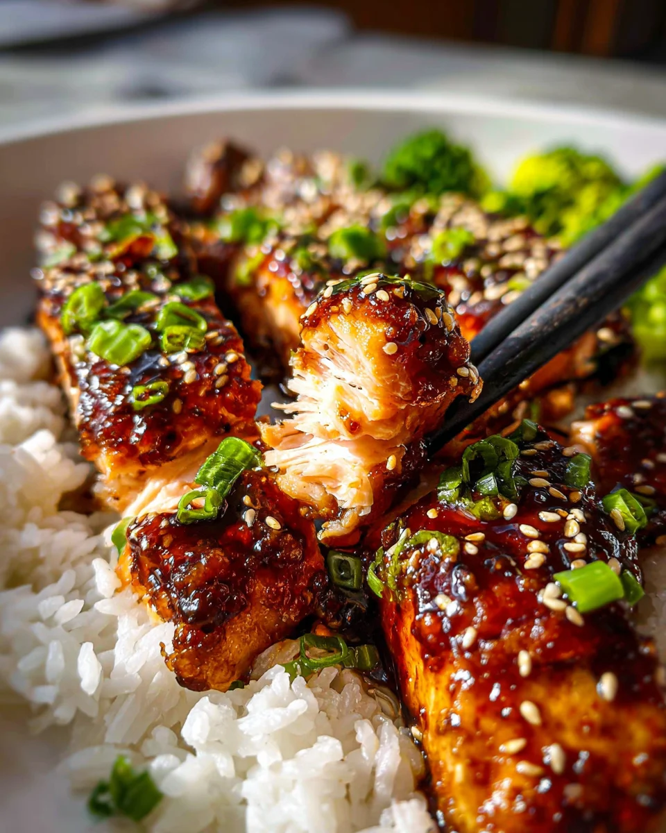 Baked Teriyaki Salmon