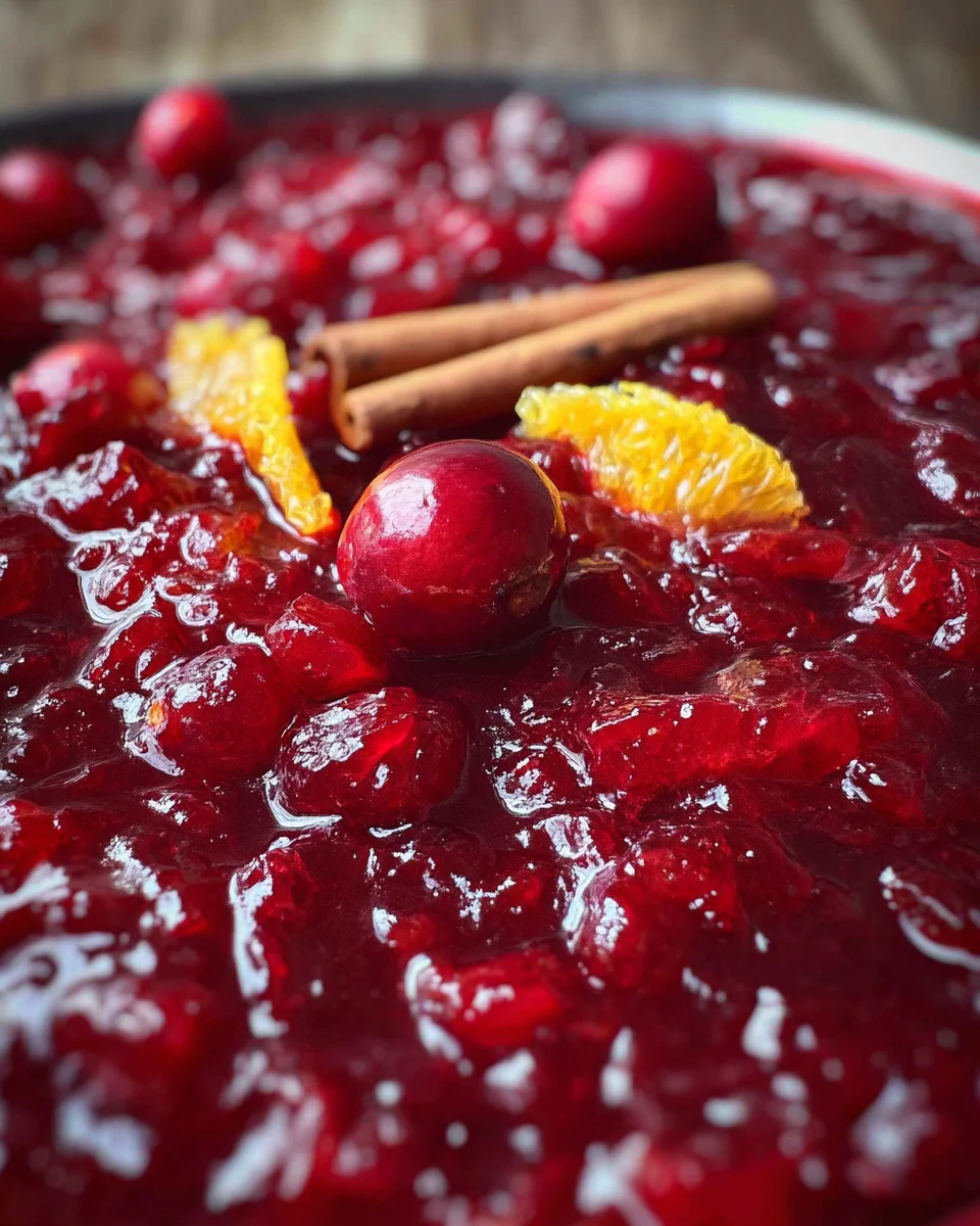 Best Ever Cranberry Sauce