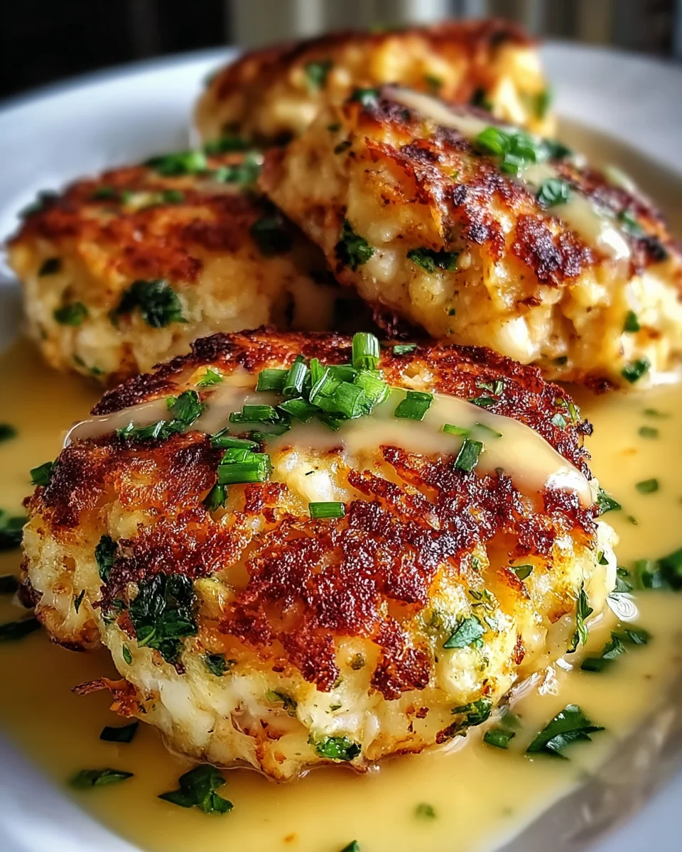 Cheddar Bay Crab Cakes with Lemon Butter Drizzle 22 Cheddar