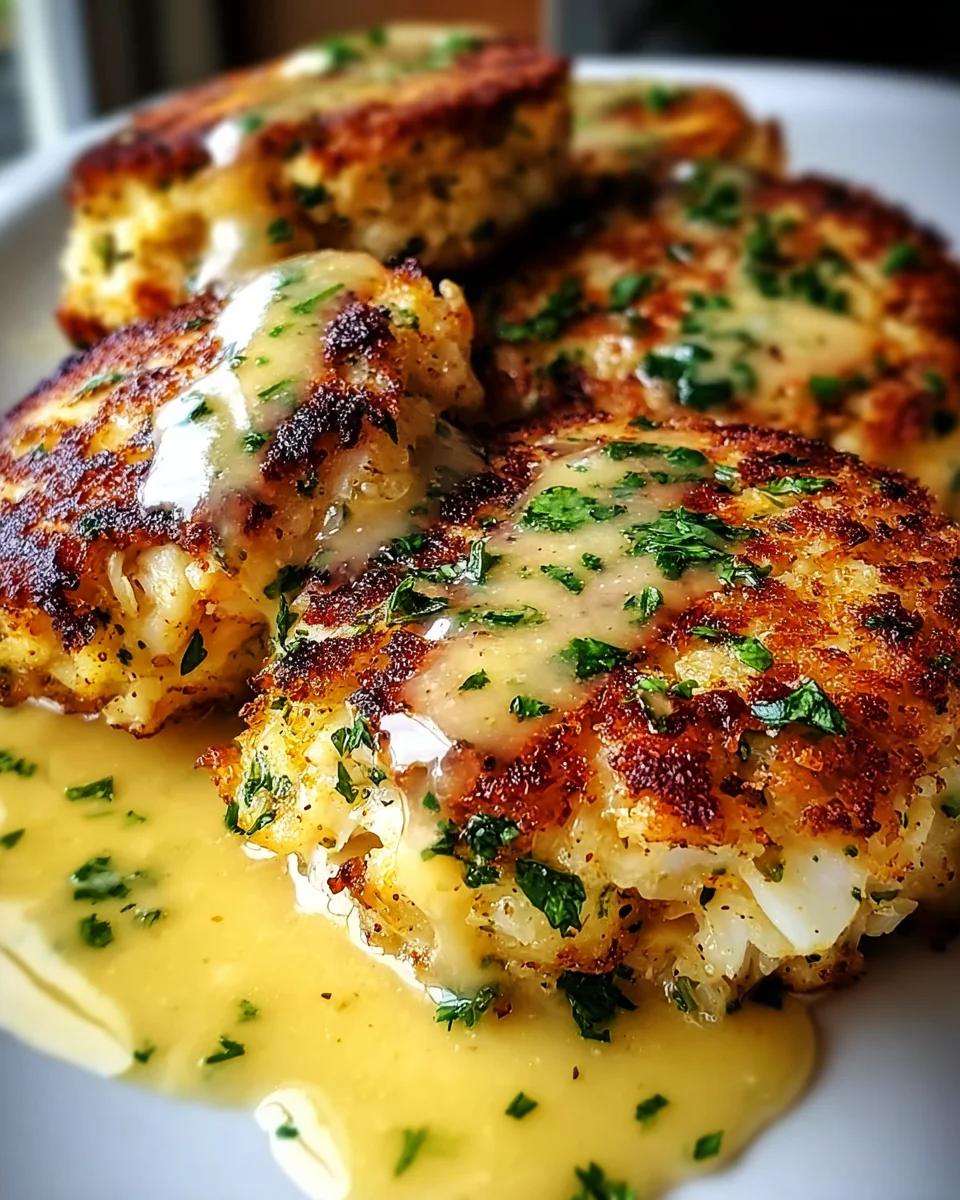 Cheddar Bay Crab Cakes with Lemon Butter Drizzle 23 Cheddar