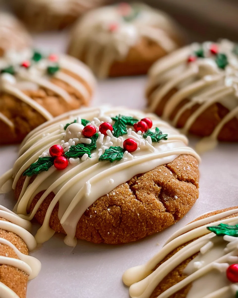 Chewy Maple Cinnamon Cookies with White Chocolate