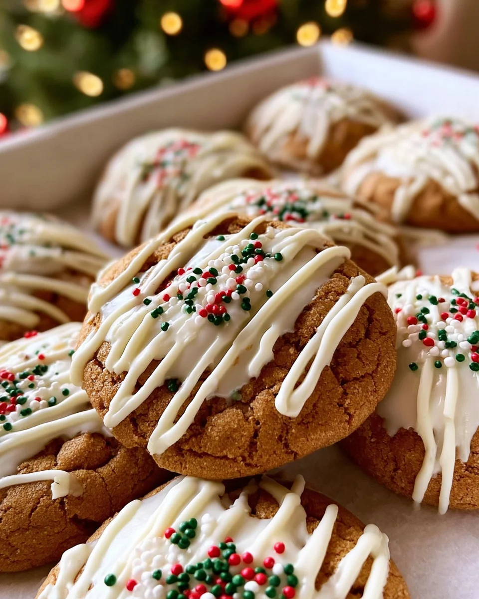 Chewy Maple Cinnamon Cookies with White Chocolate 14 Chewy