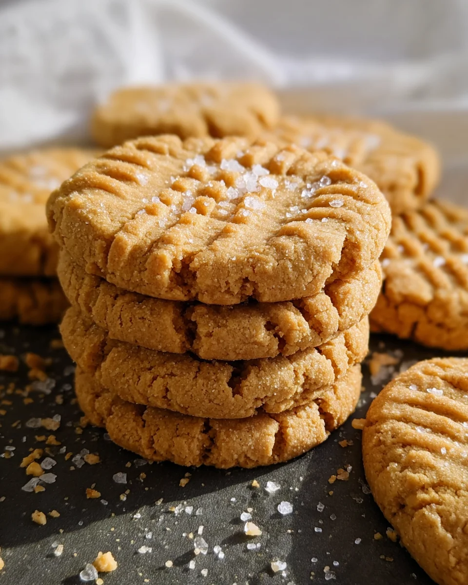 Chewy Peanut Butter Cookies