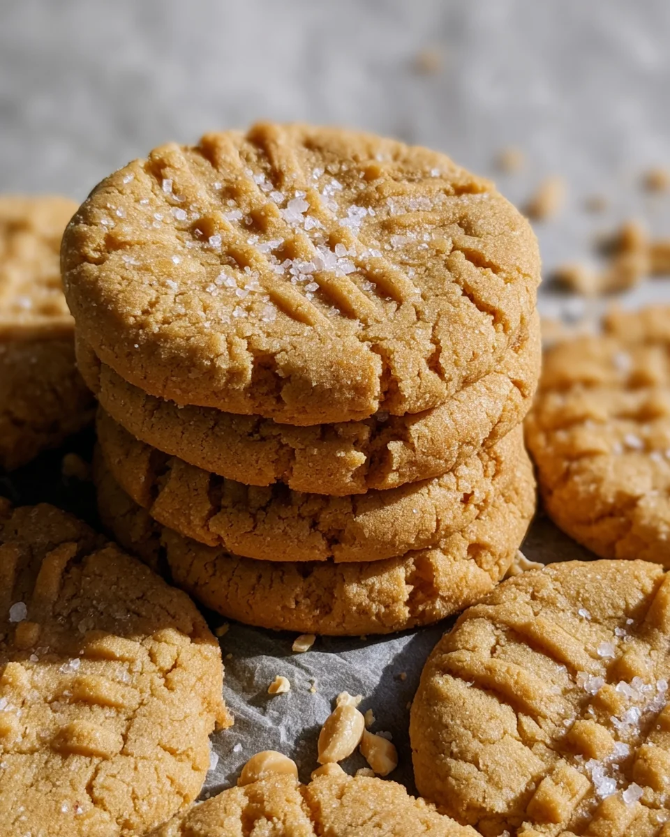Chewy Peanut Butter Cookies 24 Chewy