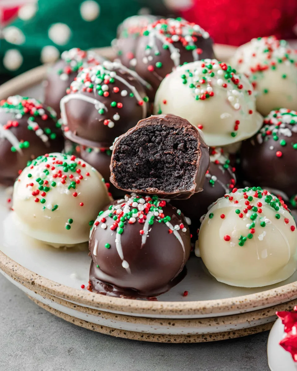 Christmas Oreo Balls 16 Christmas