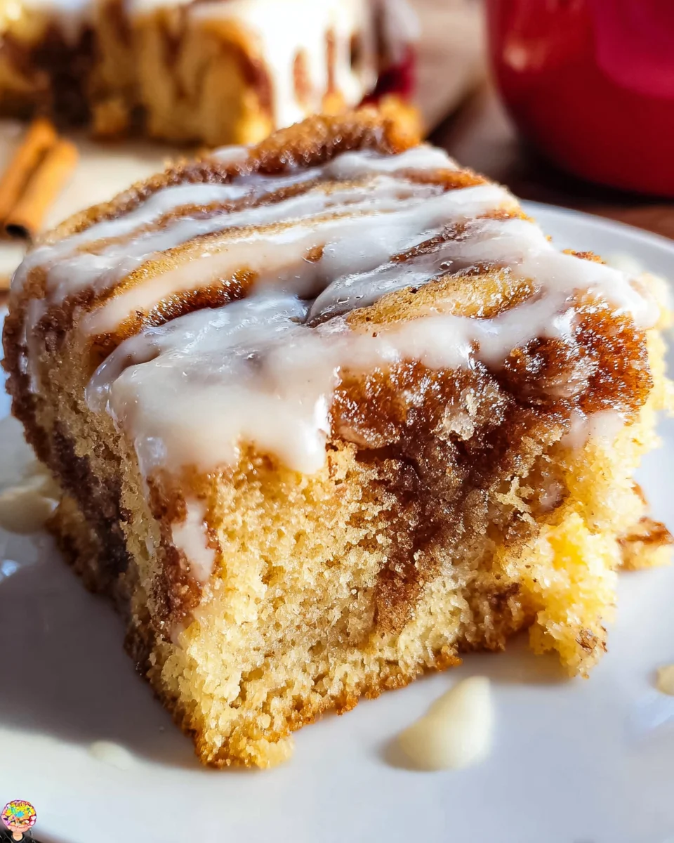 Cinnamon Roll Cake Delight 26 Cinnamon