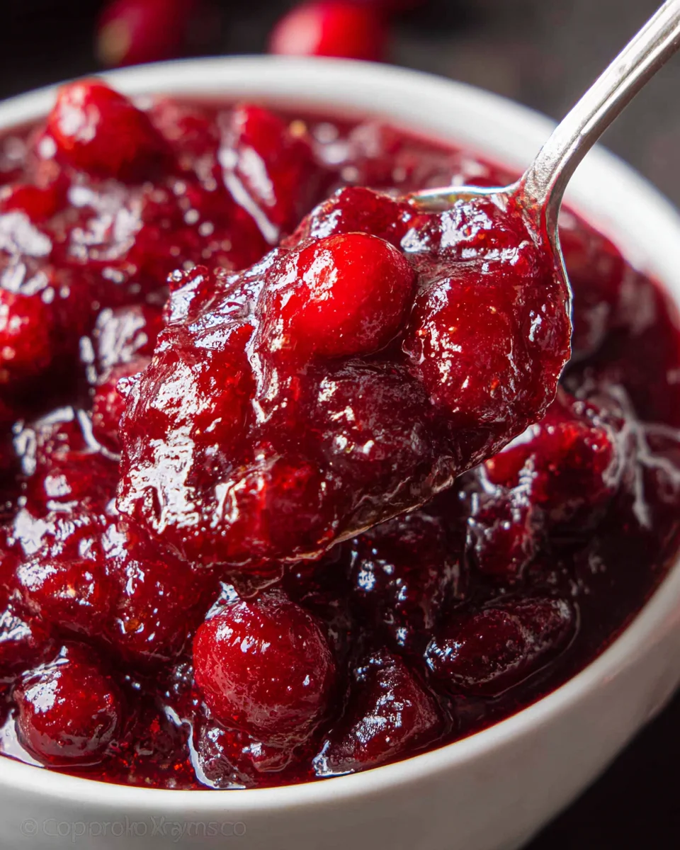 Cranberry Sauce
