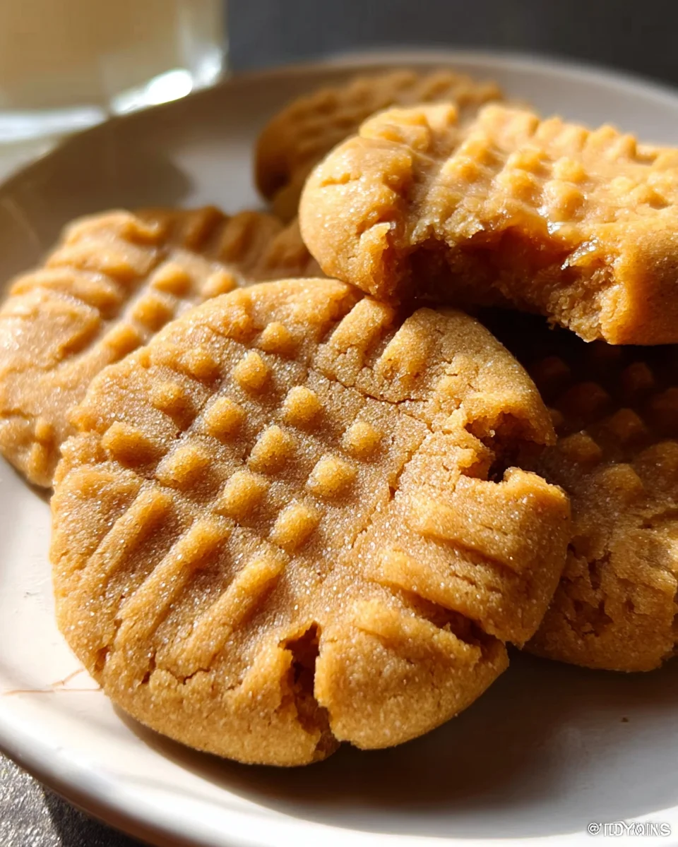 Easy Peanut Butter Cookies