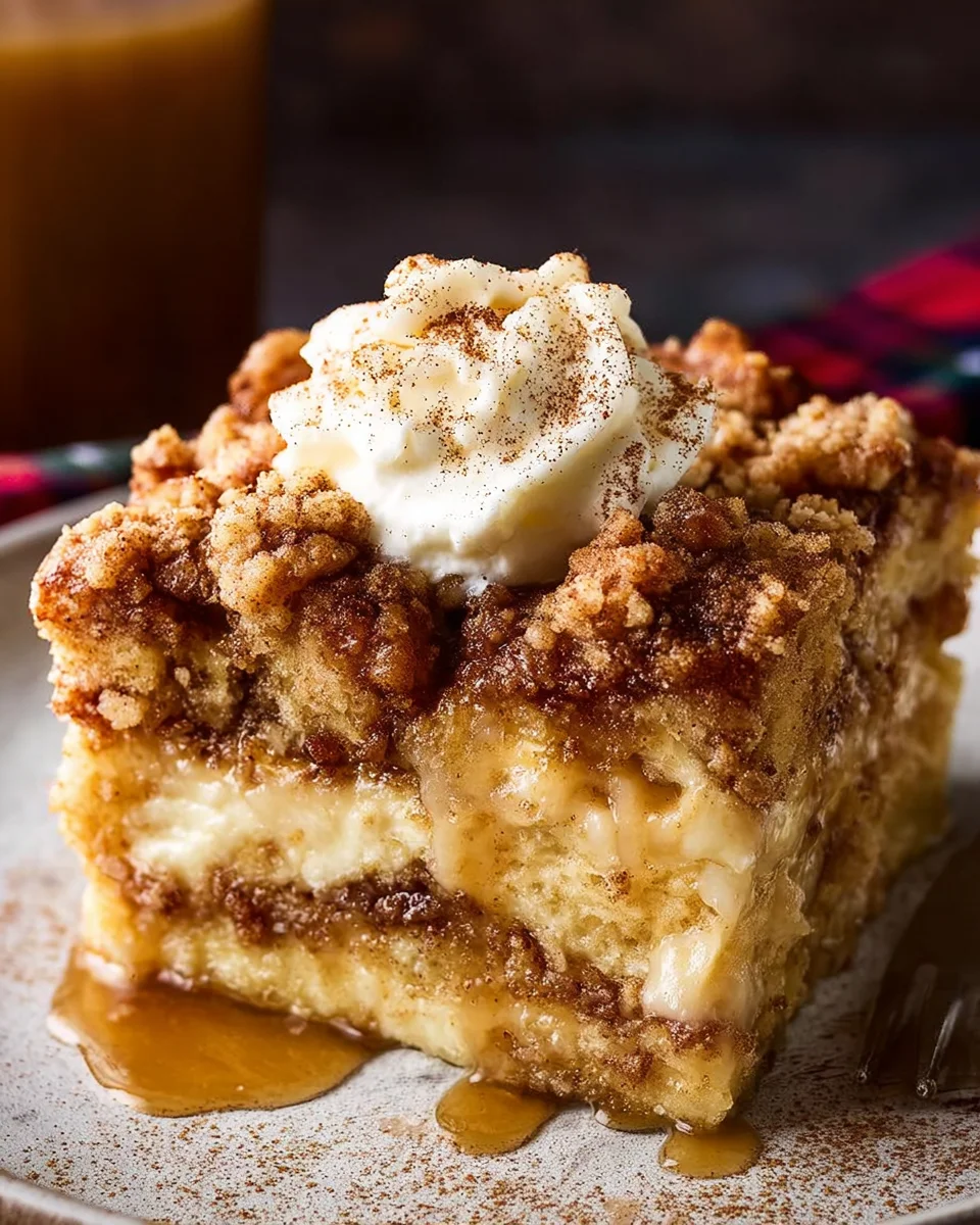 Eggnog French Toast Bake