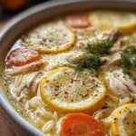 Greek Lemon Chicken Soup