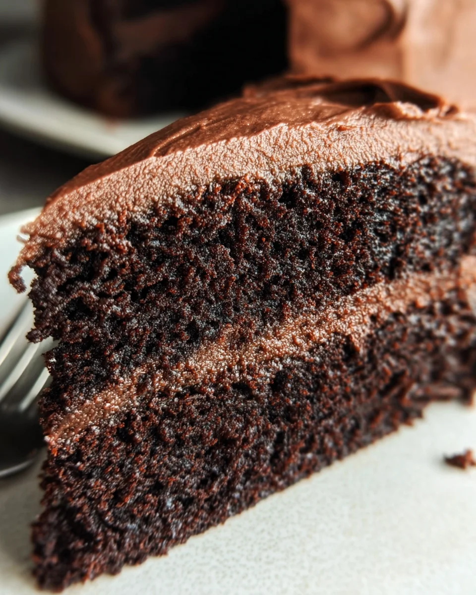 Homemade Chocolate Cake