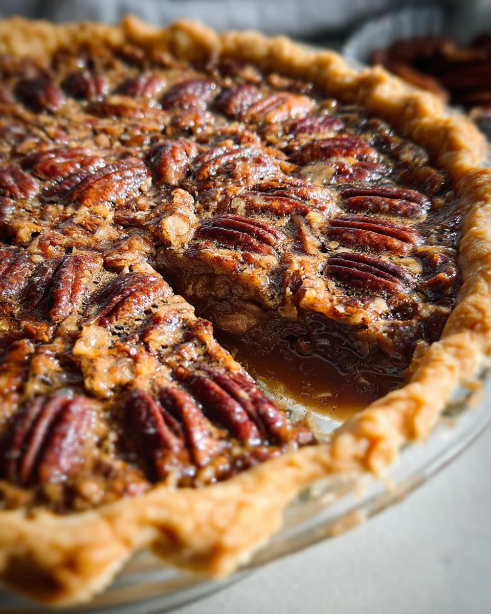 Homemade Pecan Pie Recipe