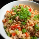 Keto Dirty Cauliflower Rice