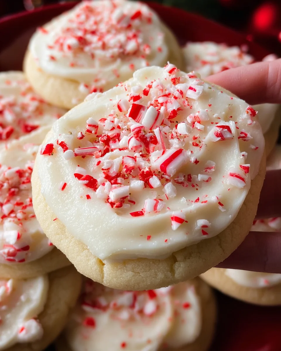 Peppermint Meltaway Cookies