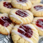 Raspberry Thumbprint Cookies