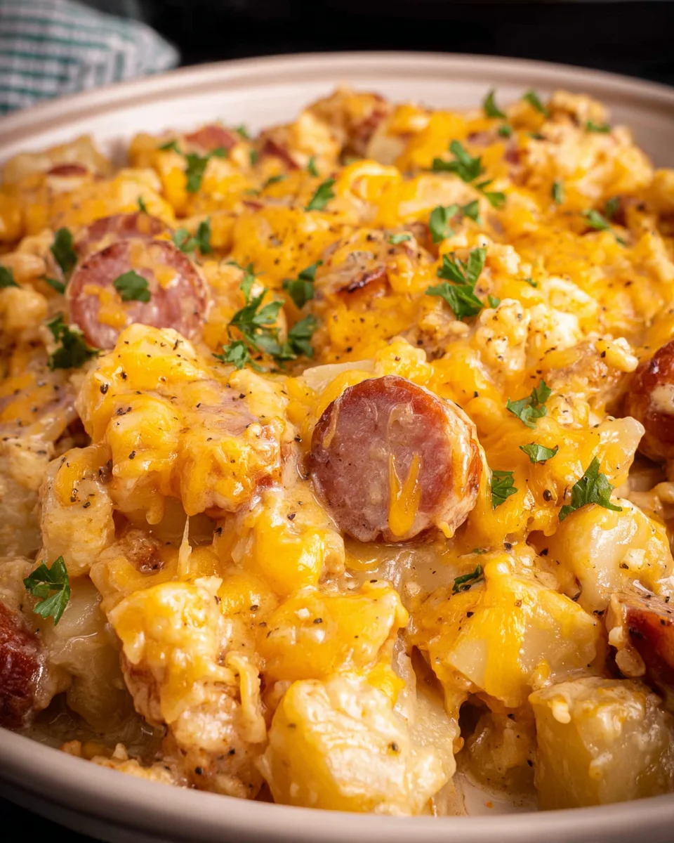 Slow Cooker Sausage and Potato Casserole 32 Slow Cooker Sausage and Potato Casserole