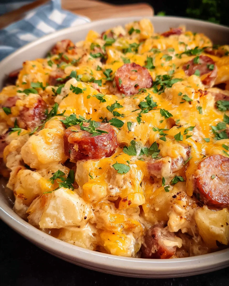 Slow Cooker Sausage and Potato Casserole 17 Slow