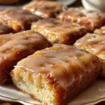 Soft Baked Maple Donut Bars