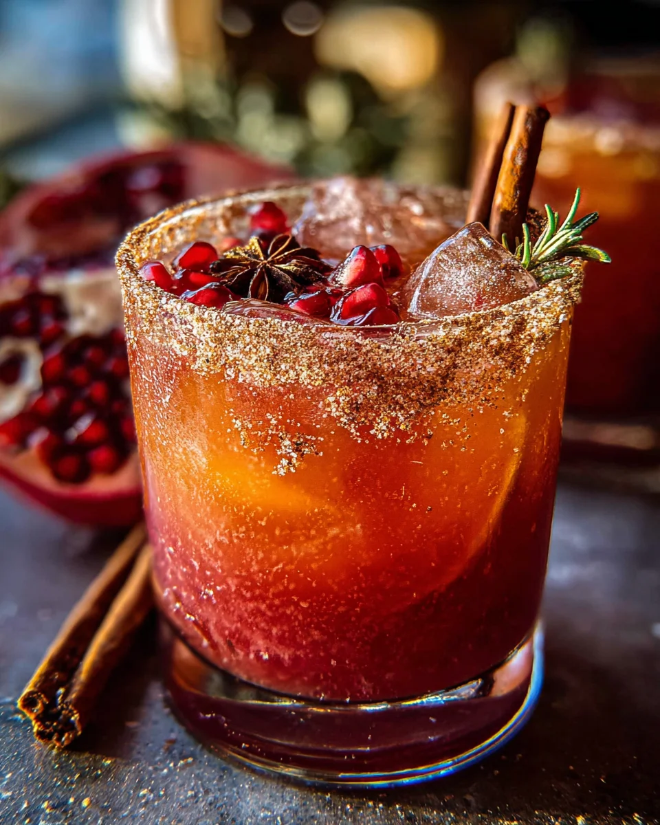Spiced Christmas Margarita