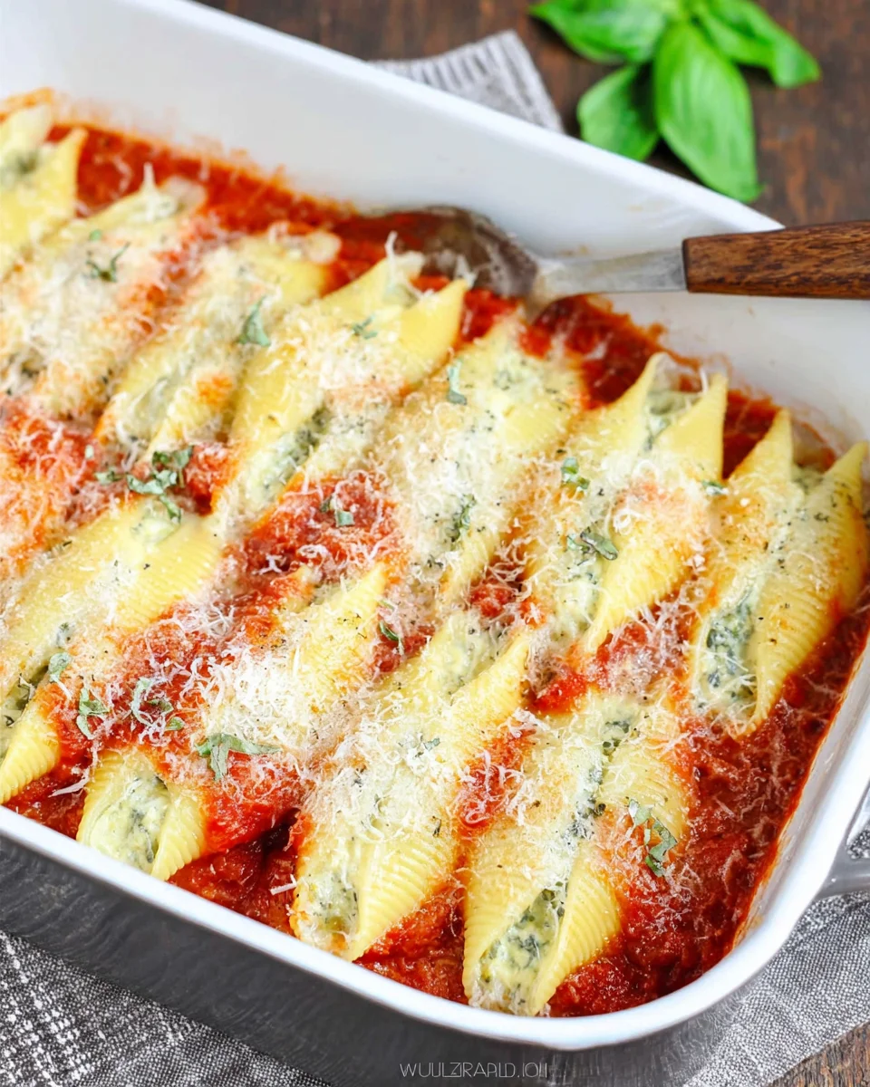 Stuffed Shells Recipe 20 Stuffed