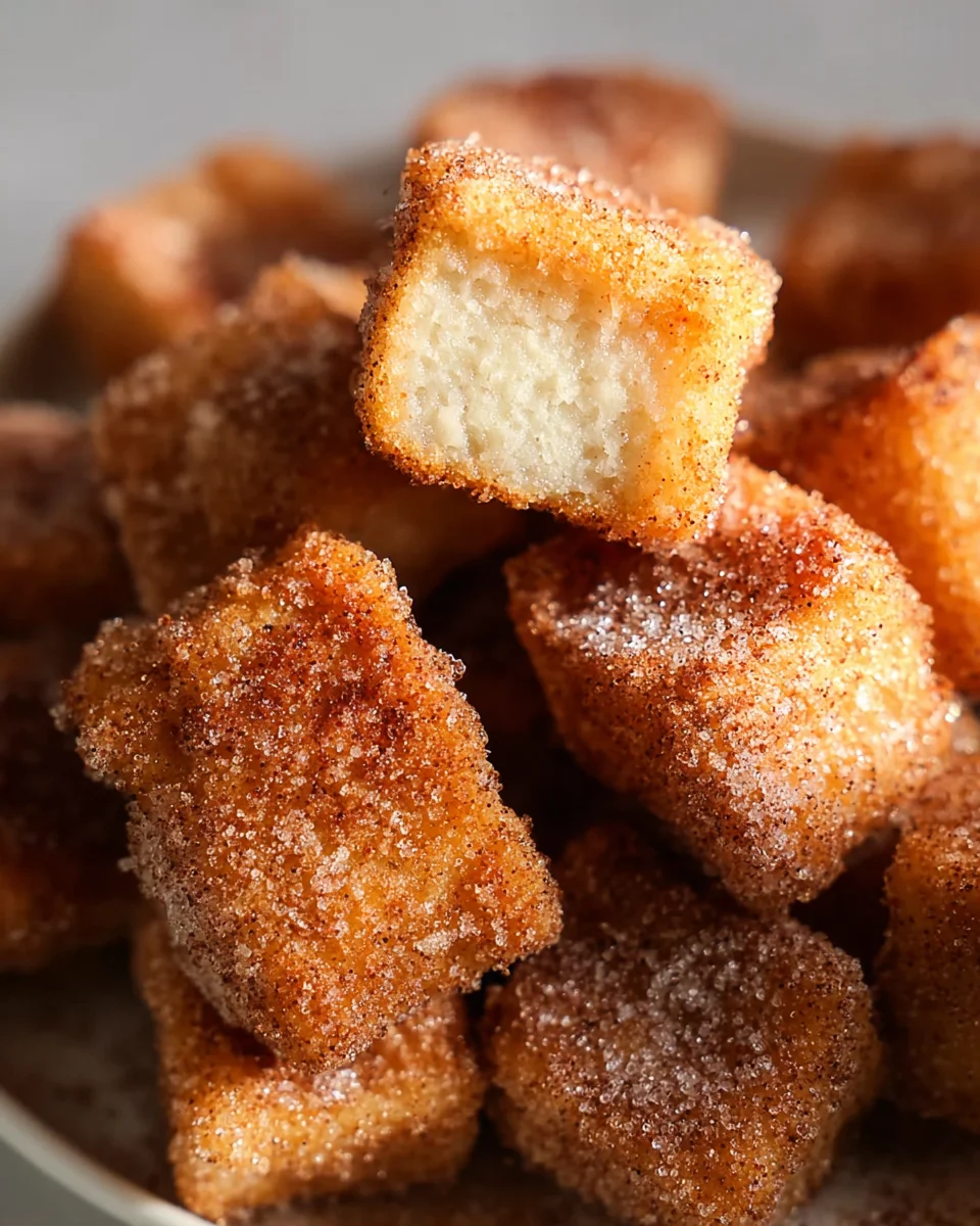 Tasty Angel Cake Churro Bites