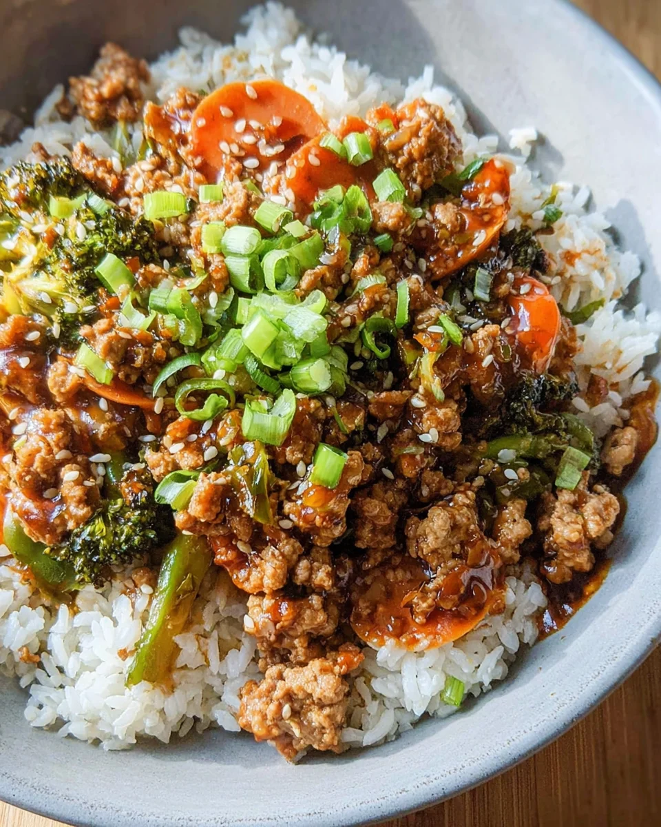 Teriyaki Turkey Rice Bowl 18 Teriyaki