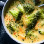 30 Minute Broccoli Cheddar Soup