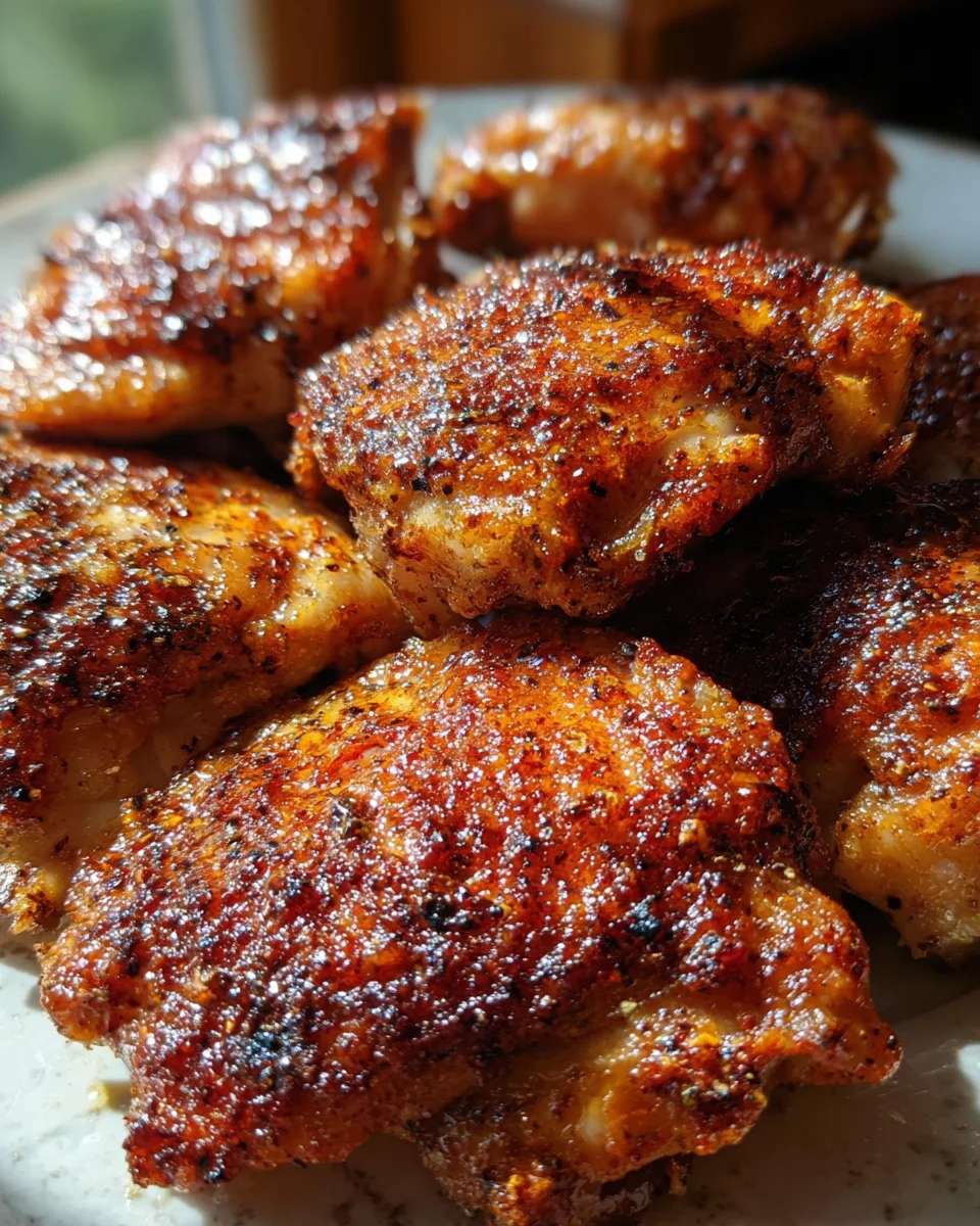 Air Fryer Chicken Thighs