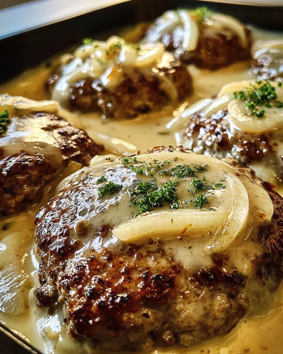 Amish Hamburger Steak Bake