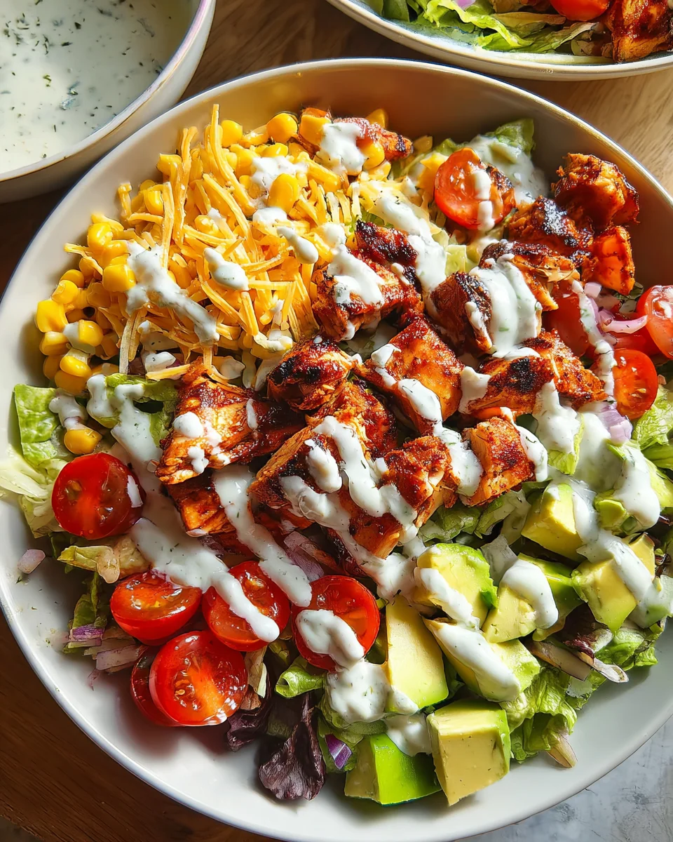 BBQ Chicken Salad 21 BBQ Chicken Salad