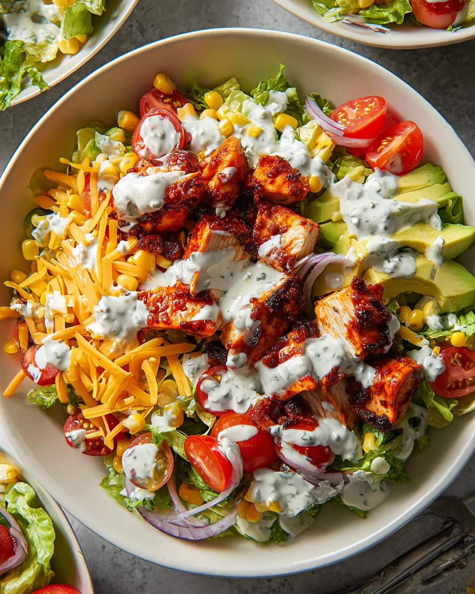 BBQ Chicken Salad 18 BBQ