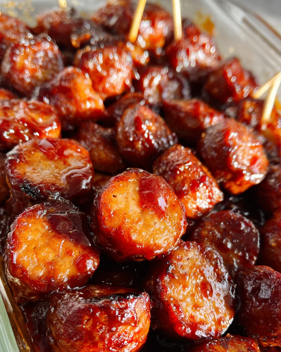 BBQ Sausage Bites