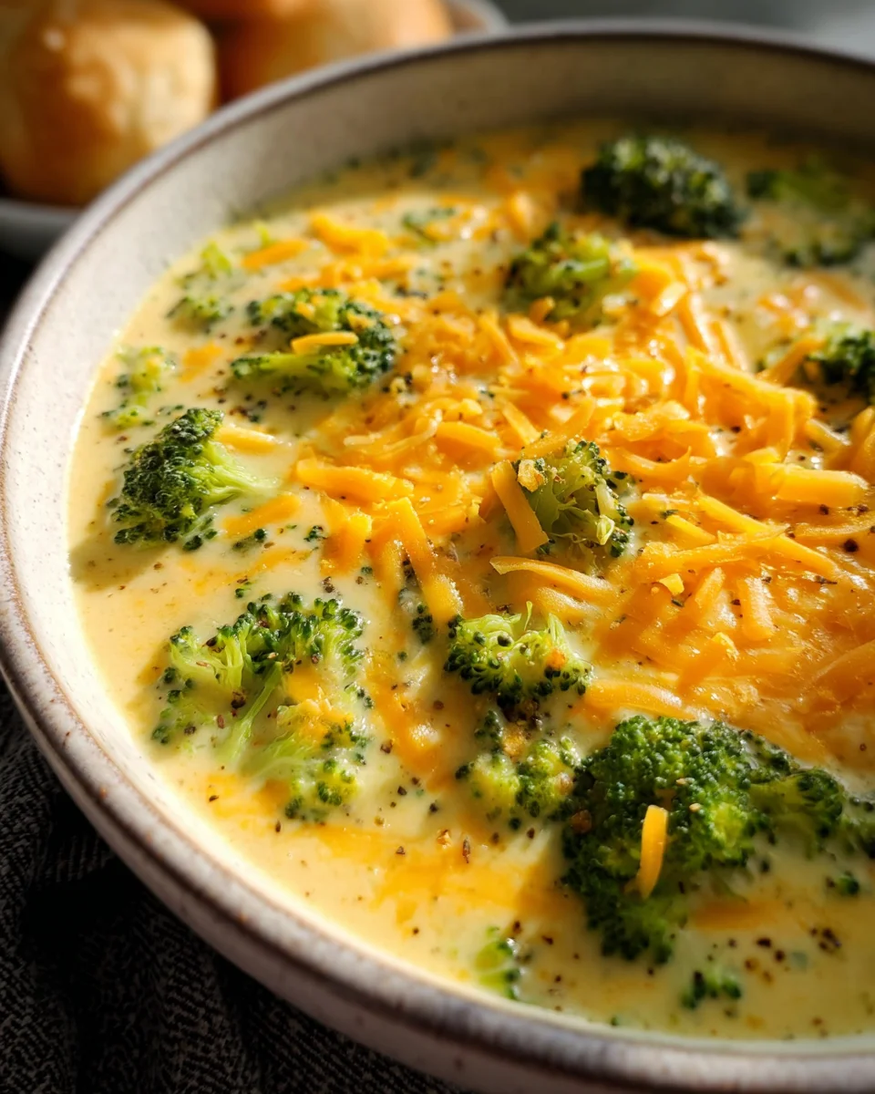 Broccoli Cheese Soup Recipe