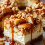 Caramel Apple Cheesecake Bars