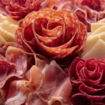 Charcuterie Board Meat Flowers