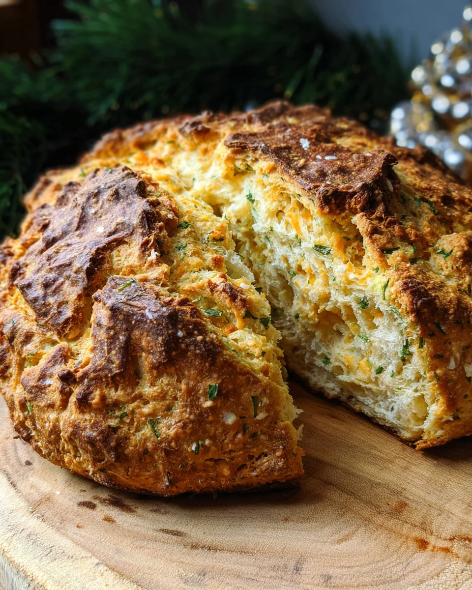 Cheddar and Herb Soda Bread